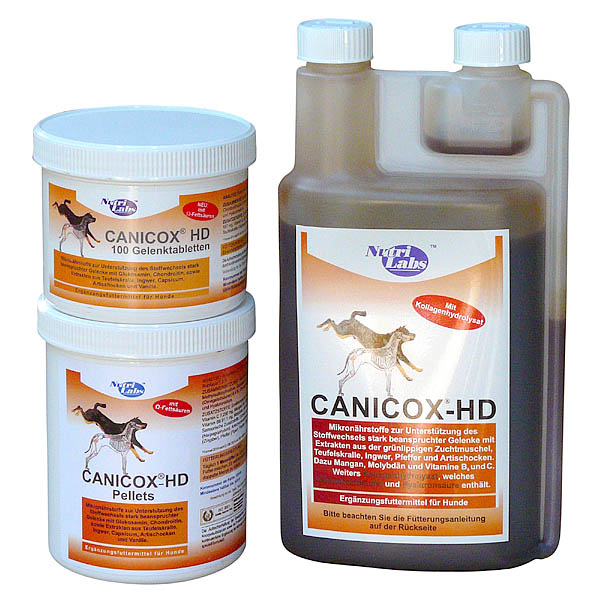 Canicox HD und Canicox GR von NutriLabs für Hunde Günstiges